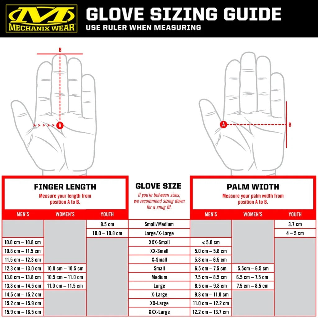 *MECHANIX* coldwork fastfit glove / (ALL BLACK)
