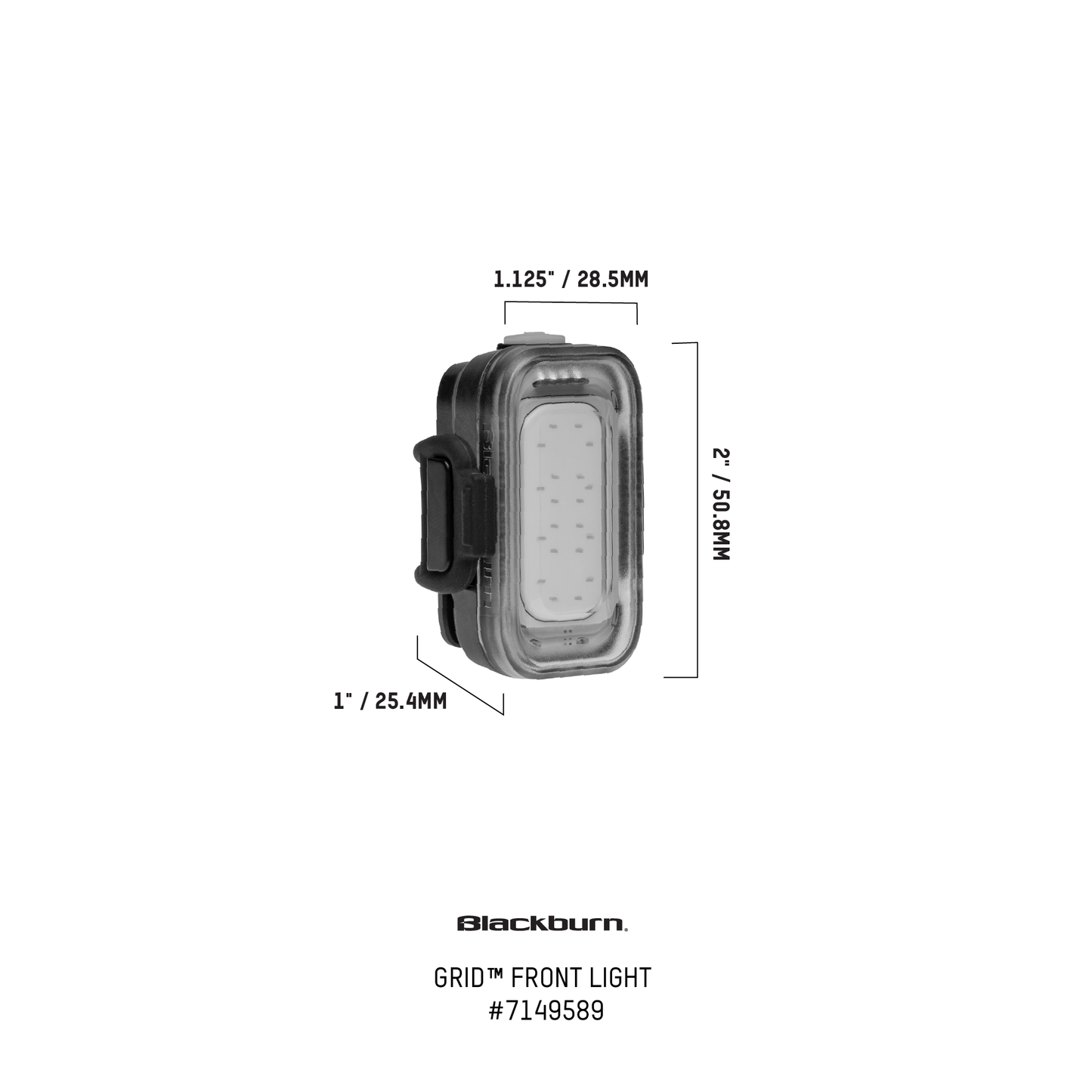 BLACKBURN / GRID FRONT LIGHT/グリッド フロントライト