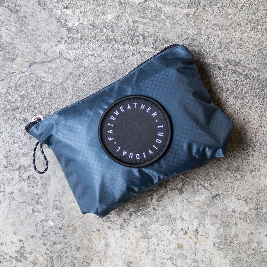 FAIRWEATHER / packable sacoche (STATE BLUE)