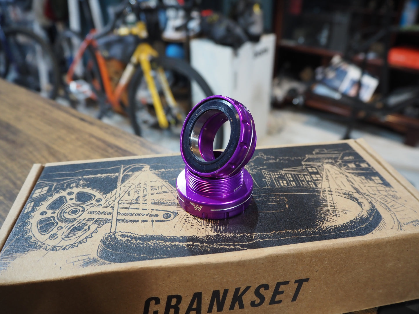 WHITE INDUSTIRES / BSA 30mm (purple)