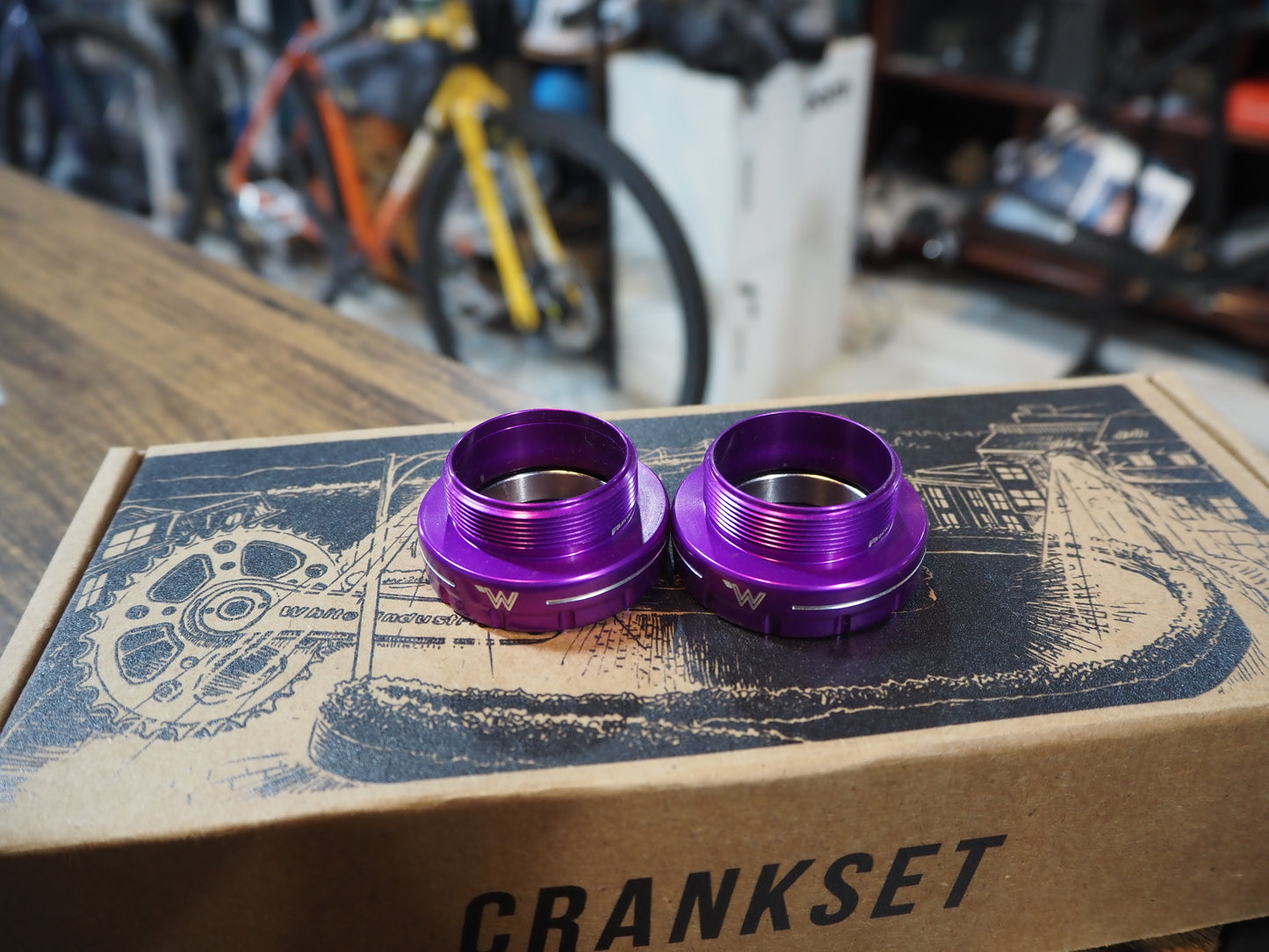 WHITE INDUSTIRES / BSA 30mm (purple)