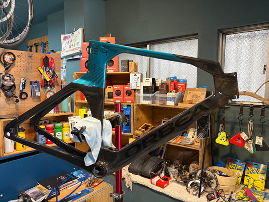 ORBEA ORDU フレームセットを実物チェック｜MyOでオーダー頂いたトライアスロンバイク