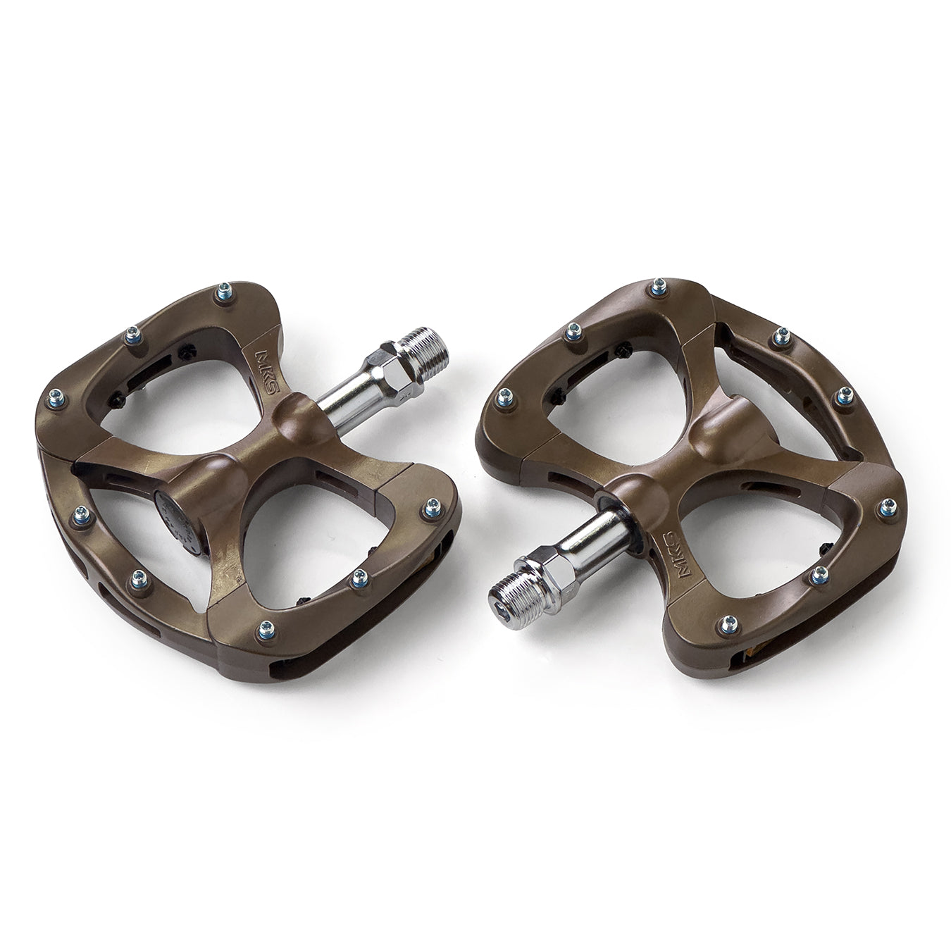 MKS / 三ヶ島ペダル pretzel pedal (pretzel brown/limited color) – E