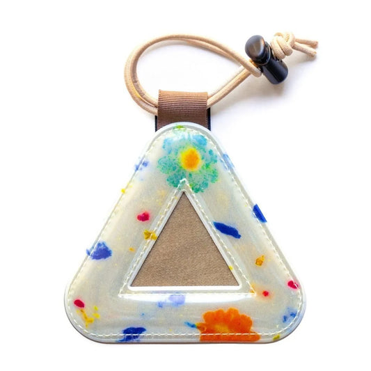 *BLUE LUG* triangle reflector (sai flower