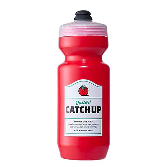 SPURCYCLE catch up water bottle (red)