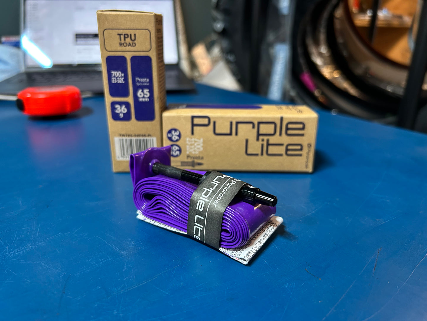 PANARACER / チューブ PURPLE LITE TPUチューブ 23-32C