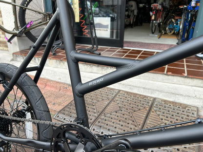 RITEWAY GLACIER（グレイシア）マットブラック 400mm