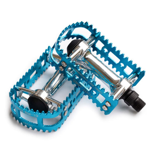 *MKS* FOOT JAWS bm-10 CMWC limited (silver/ocean blue cage)